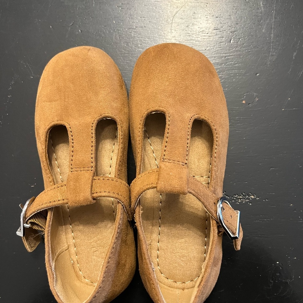 Zara Brown Kids Shoes New without tags